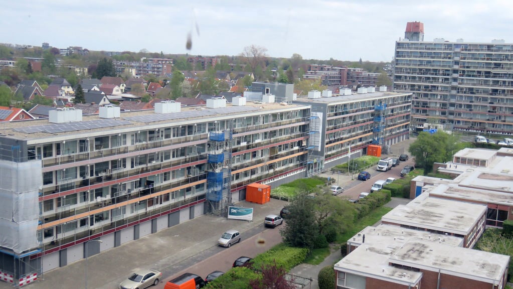 Het stedelijk gebied van Hoogezand, waar de leefbaarheid verbeterd gaat worden. 
