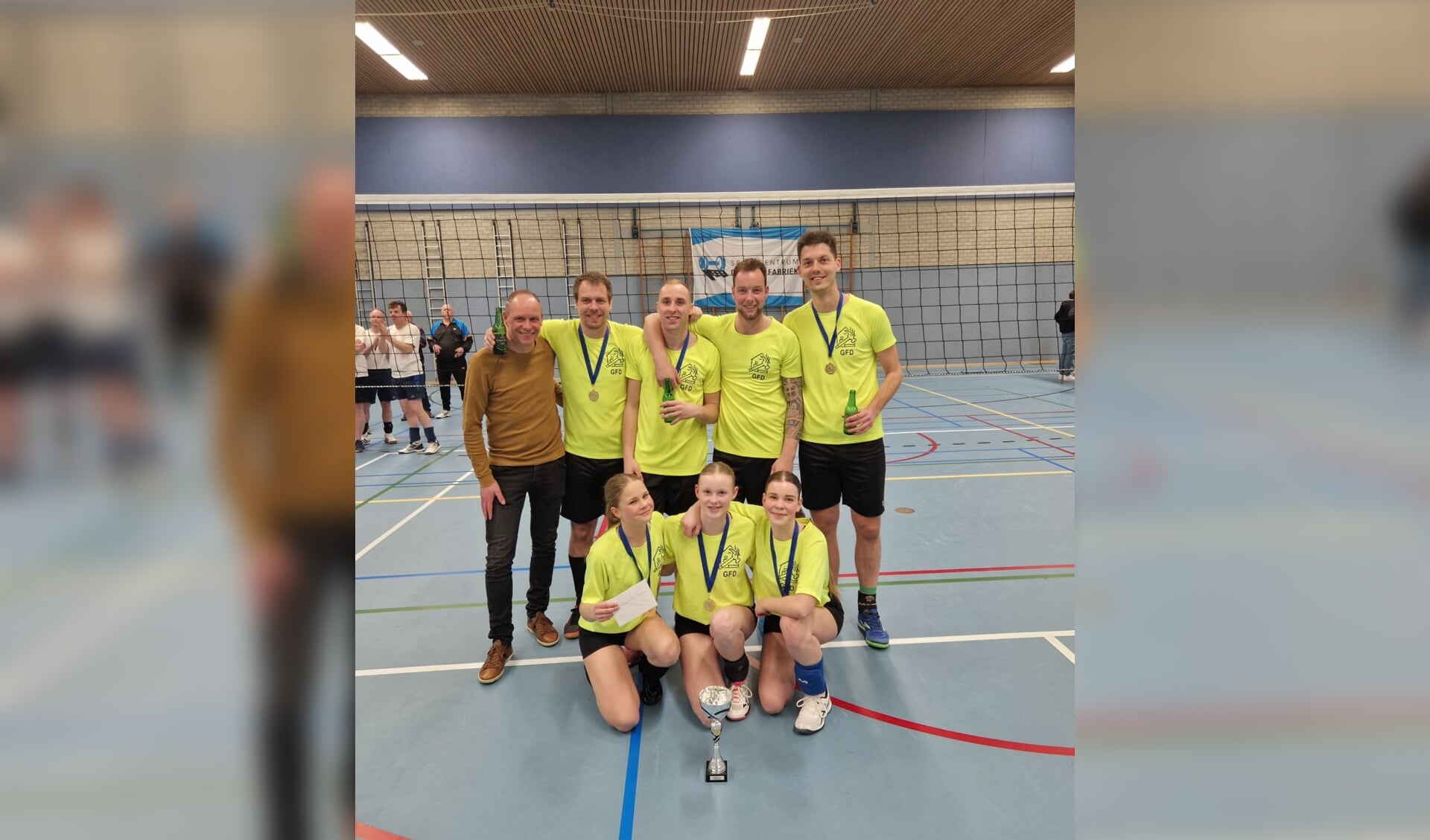 Meijster volleybaltoernooi prima verlopen