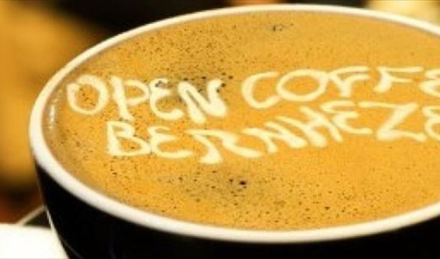 Open Coffee staat voor ontmoeten en gezelligheid