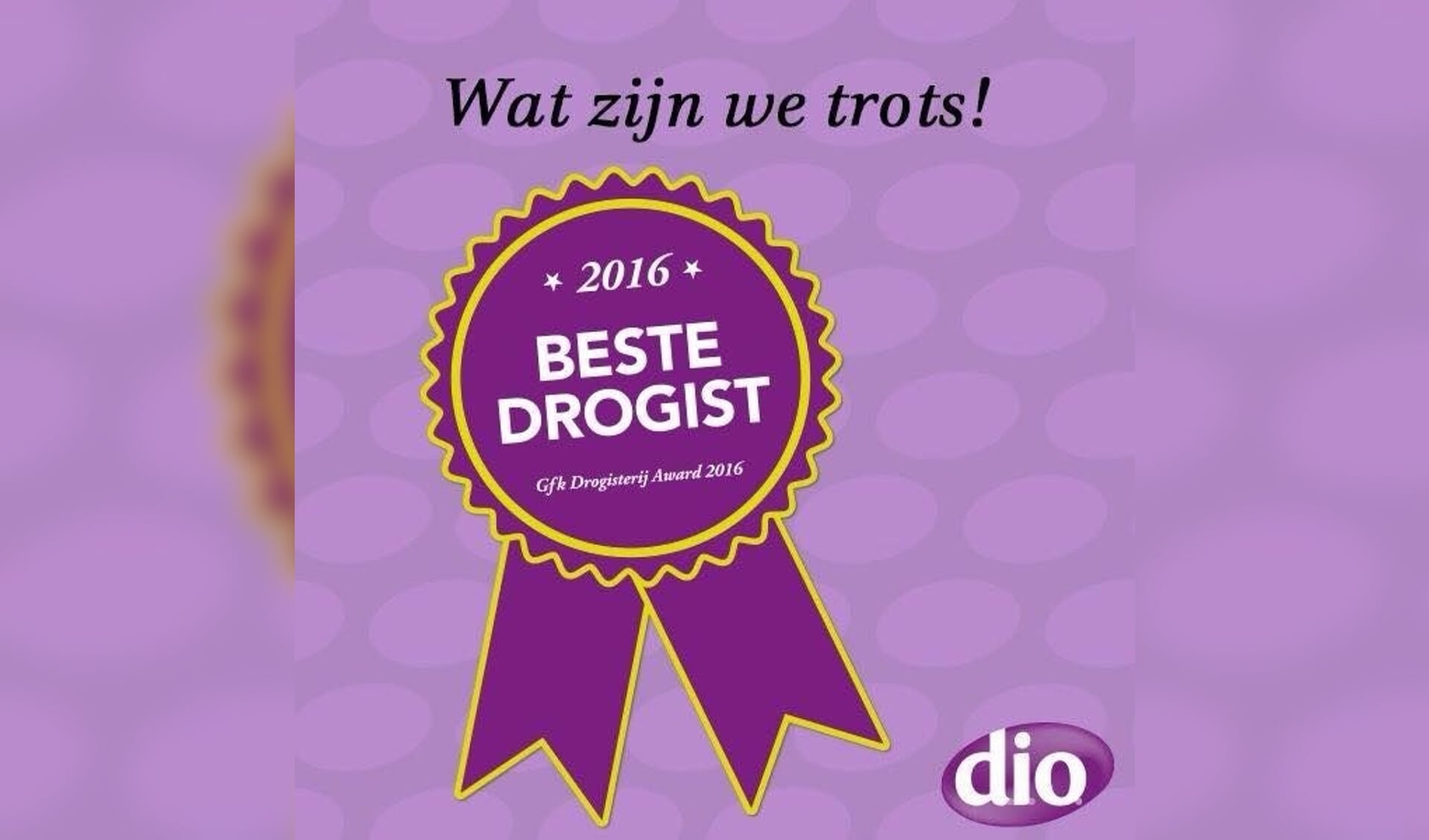 Blijven Helaas fiets DIO: beste drogist van Nederland 2016! - Mooi Bernheze