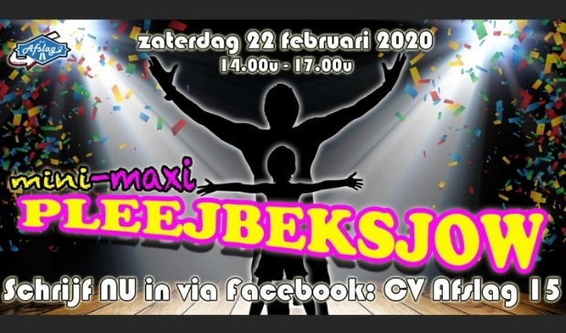 Wegens succes: DE 2e Mini-Maxi PleejBekSjow