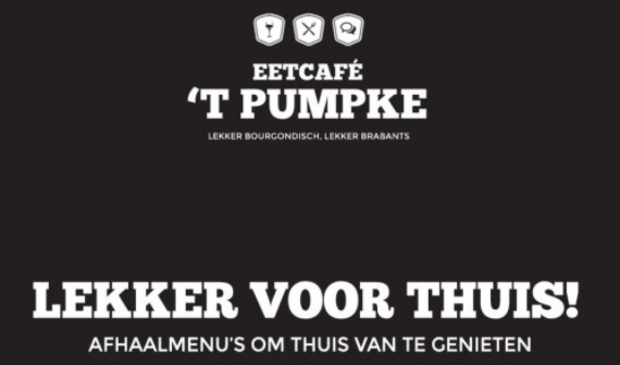 <p>Blijf genieten! Bestel een heerlijk afhaalmenu bij Eetcafé 't Pumpke</p>