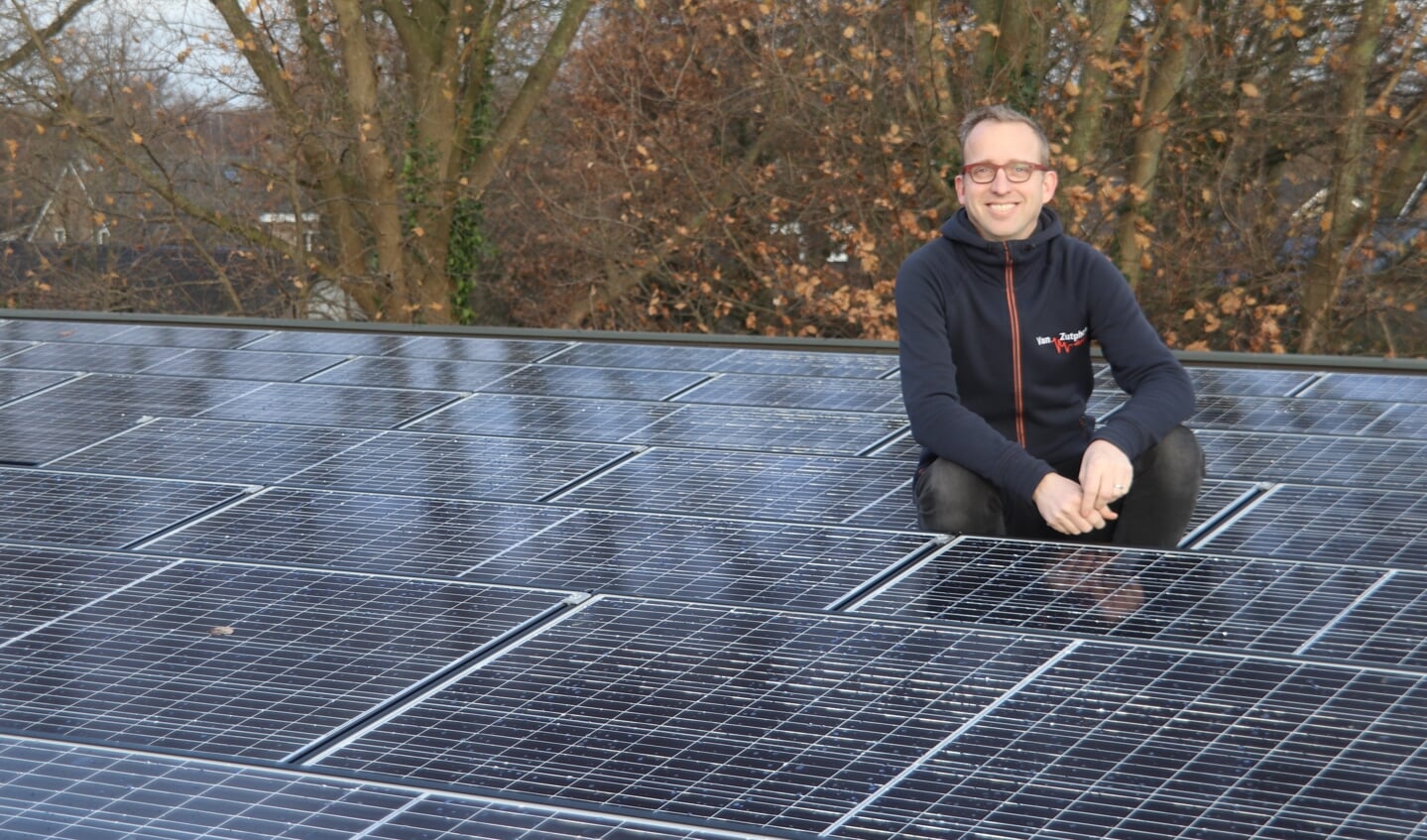 Dennis van Zutphen: Genoeg ruimte voor nog eens 150 zonnepanelen