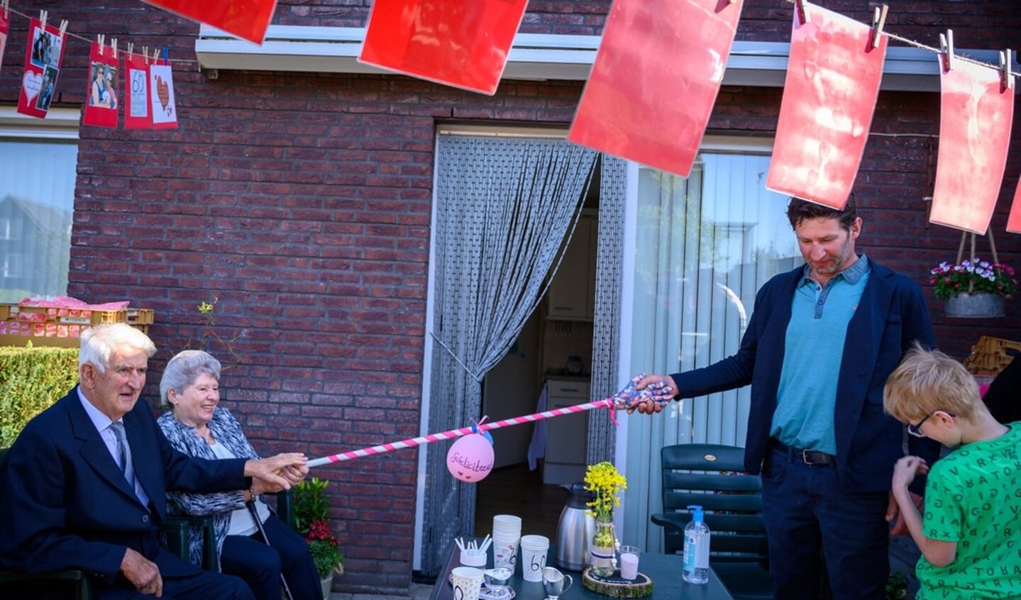 Heeswijk-Dinther - Diamantenbruiloft Herman en Marietje van Gaal