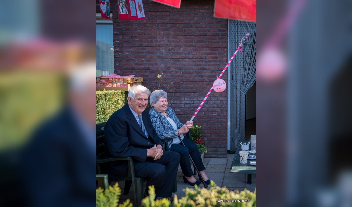 Heeswijk-Dinther - Diamantenbruiloft Herman en Marietje van Gaal