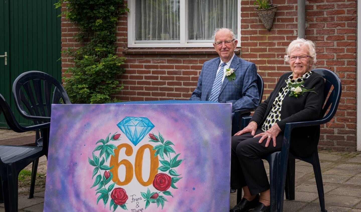 Heeswijk-Dinther - Diamanten bruiloft Frans en Margo Dortmans