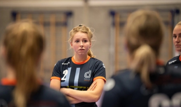 Britta Schoones maakte de laatste twee Dynamico-treffers voor rust.