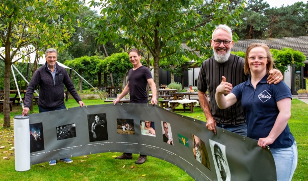 V.l.n.r.: Marcel, Paul, Wim en Judith
