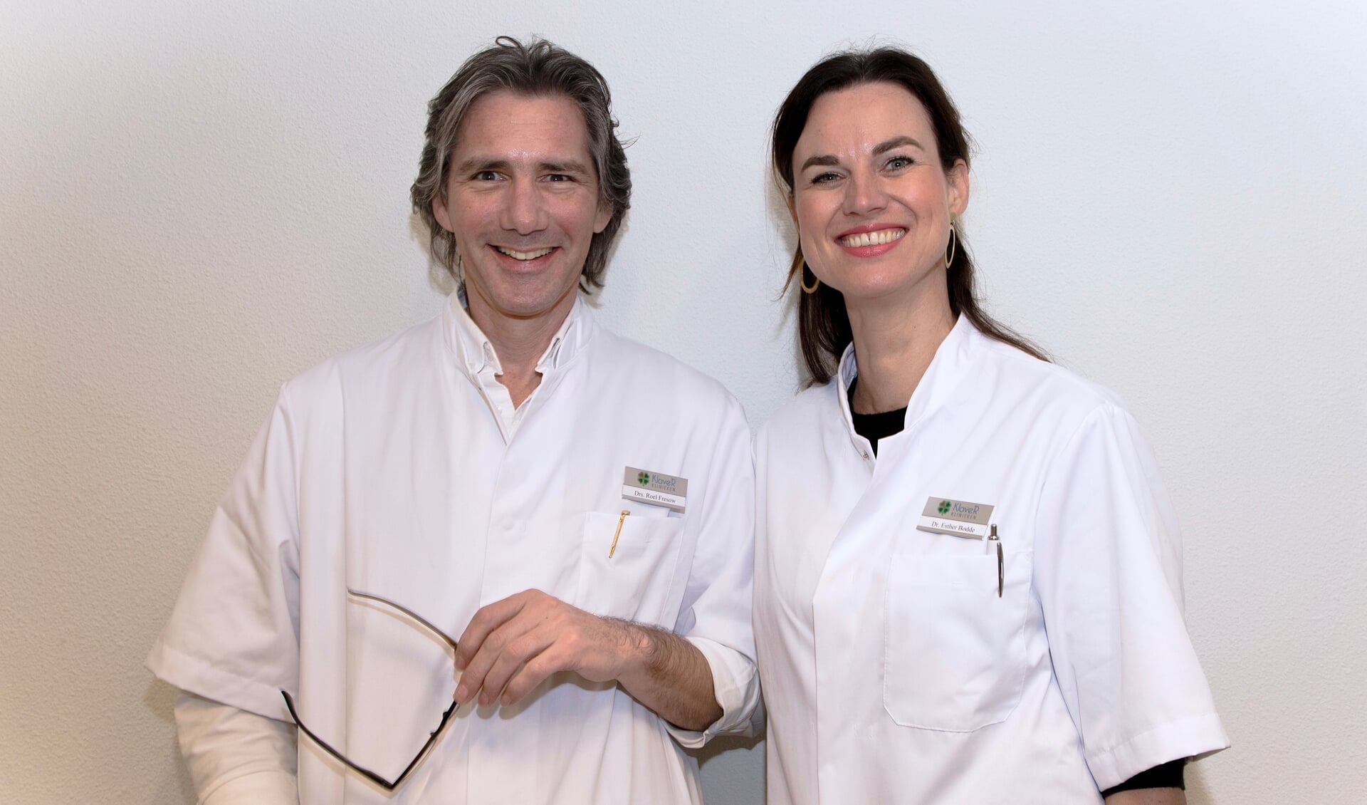 Plastisch chirurgen Roel Fresow en Esther Bodde  