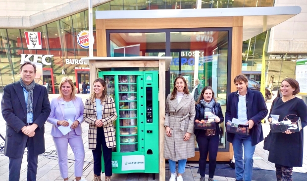 De eerste Korte Keten Automaat staat in Almere. (Foto: aangeleverd)
