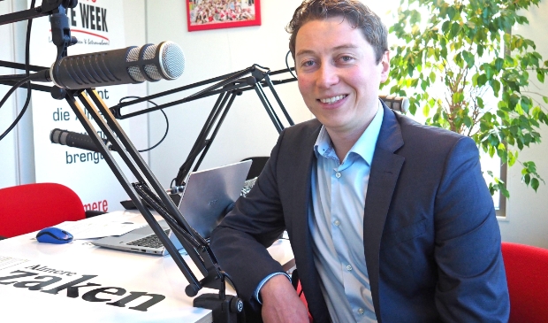 David de Vreede (SP). (Foto: Almere DEZE WEEK)