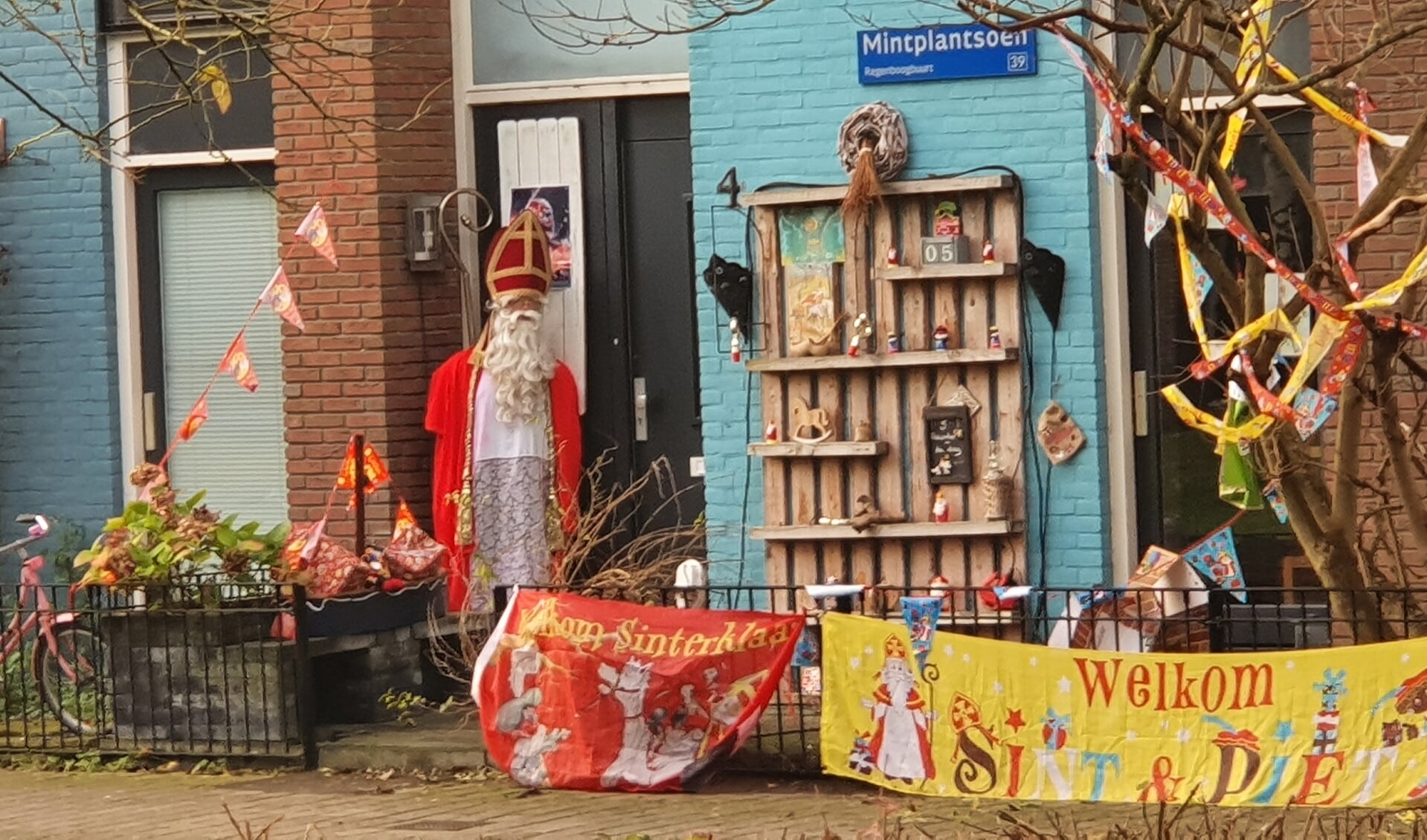 De Sinterklaastuin levert veel positieve reacties op. (Foto: Almere DEZE WEEK)