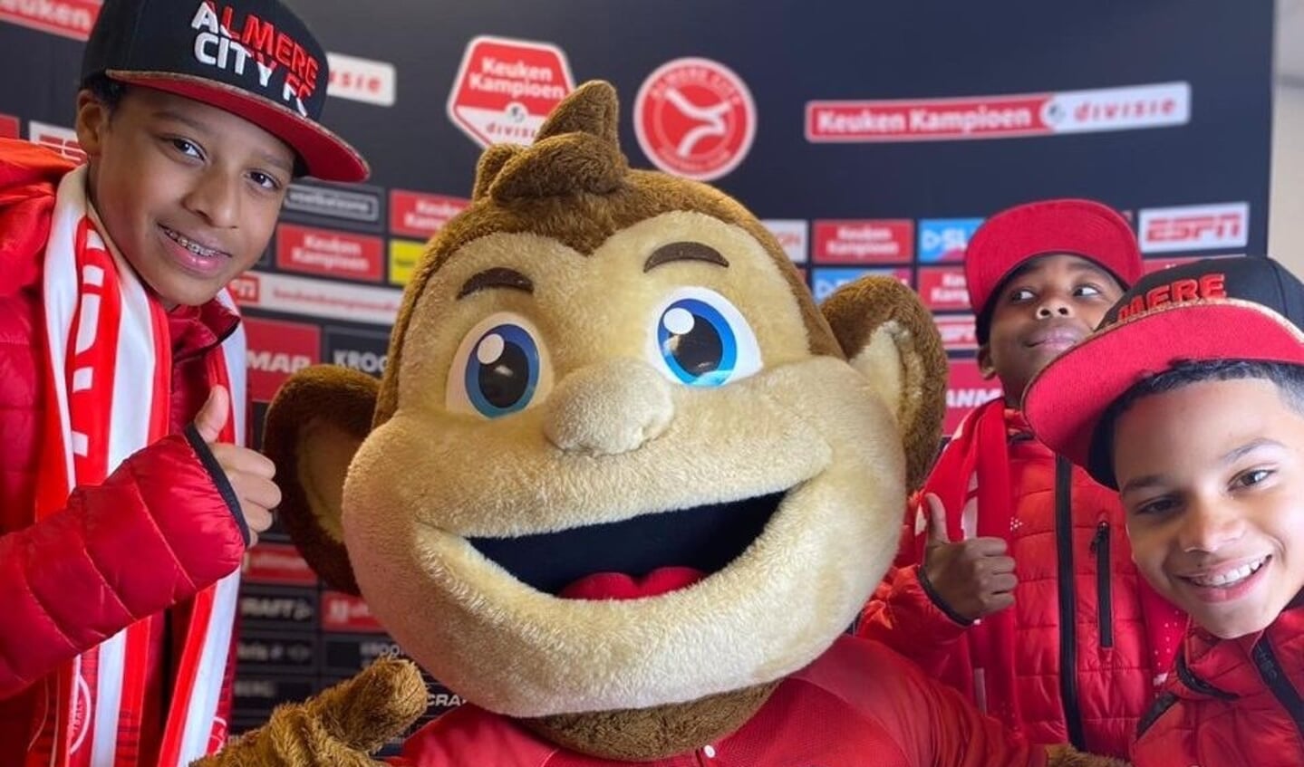 Almere City FC zich in voor een gezond BMI bij Almeerse kinderen. (Foto: aangeleverd)