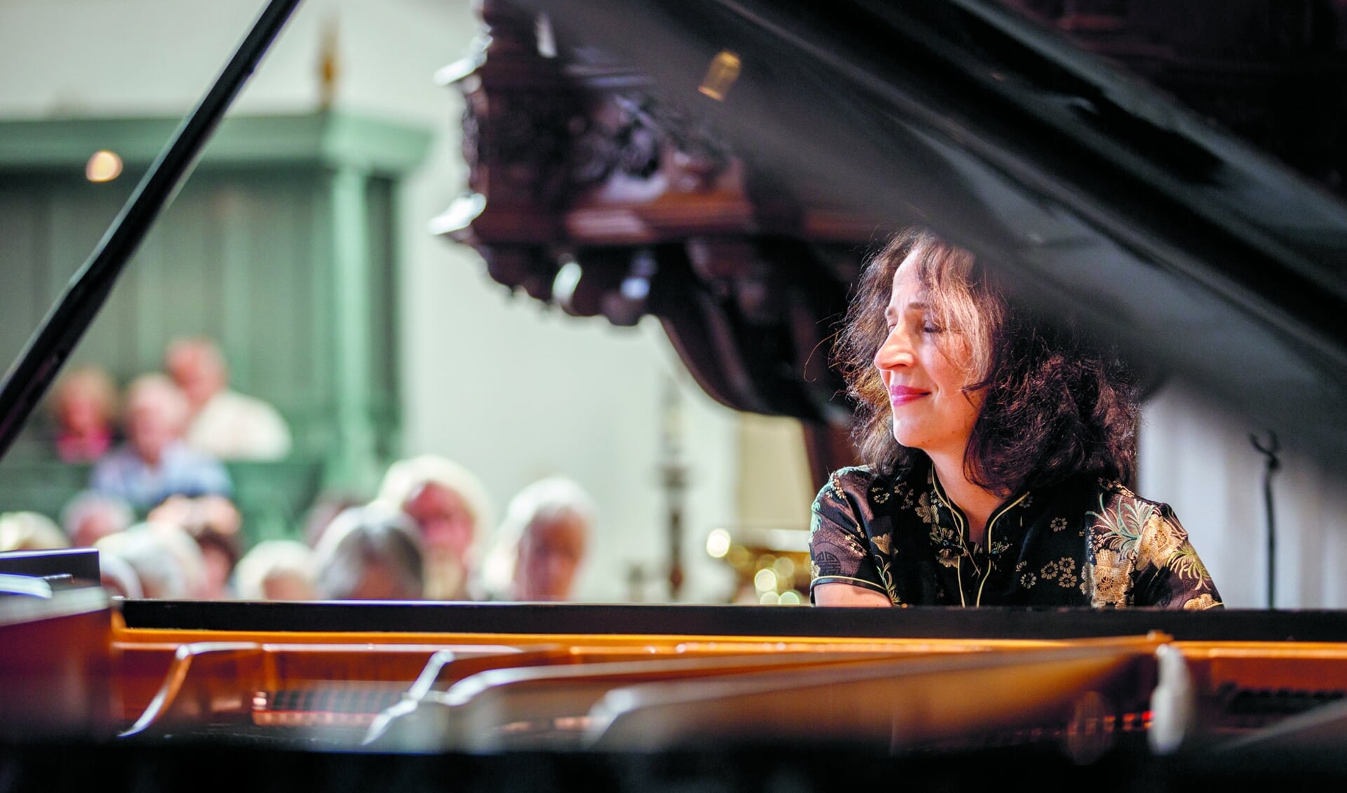 Meesterpianiste Marietta Petkova komt spelen bij Goede Rede Concerten. (Foto: Claudia Kamergorodski)