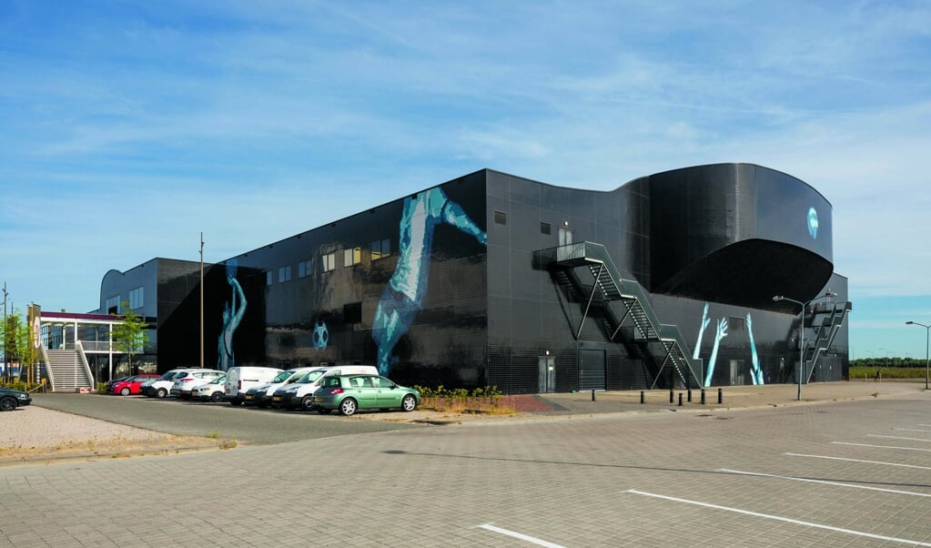 Het topsportcentrum in Poort. (Foto: Maarten Feenstra)