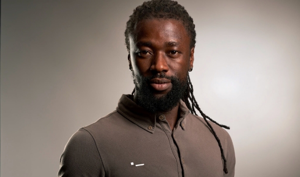 <p>Hassan Bai Kamara. (Foto: Marco ter Beek)</p>