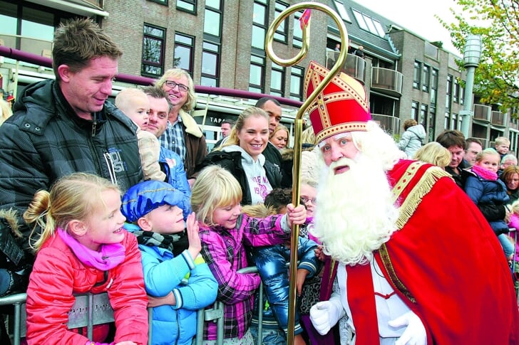 Sinterklaas komt zaterdag 12 november weer naar Almere. (Archieffoto: Fred Rotgans)