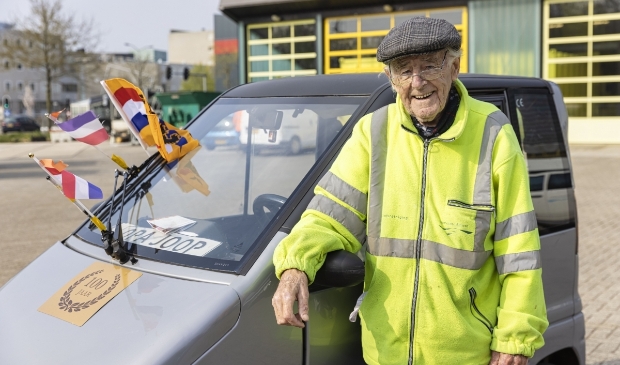 Opa Joop (100) komt op de 47 tegel van de Walk of Fame. (Foto: aangeleverd)