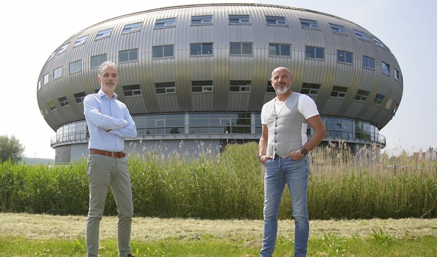 Jeroen Kimmel (links) en Mario Bakker. (Foto: Fred Rotgans)