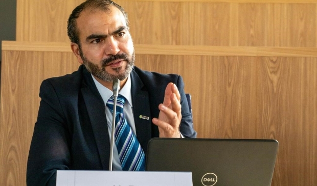 <p>Hassan Buyatui van NIDA Almere. (Foto: aangeleverd)</p>