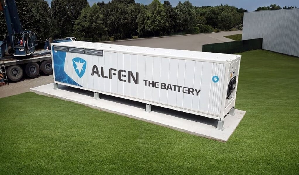 Het groene alternatief van Alfen voor dieselgeneratoren. (Foto: aangeleverd)