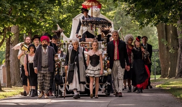 Scène uit de film Mijn wereld is een circus.