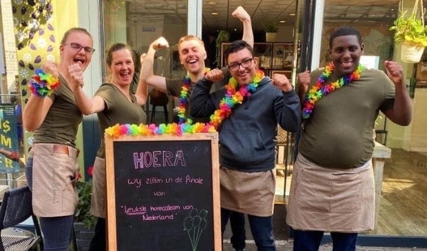<p>Het genomineerde team van Brownies&downieS. (Foto: aangeleverd)</p>