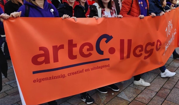 <p>Het Arte Collega staat bekend als een school voor vrijheid en diversiteit. (Foto: Facebook archief Arte College)</p>