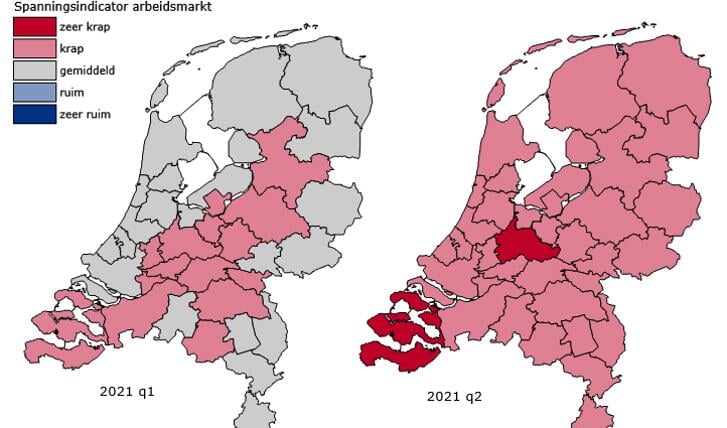 Eind eerste kwartaal was de spanning op de arbeidsmarkt in Flevoland nog gemiddeld, nu is die krap. (Foto: UWV)