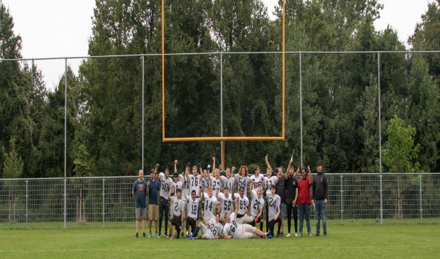 Island Spartans wonnen hun eerste wedstrijd. (Foto: aangeleverd)