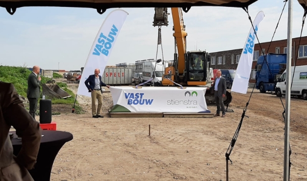 In juni ging het eerste hofje van Groene Wold uit de steigers. De woningen stegen snel in prijs. (Foto: aangeleverd)