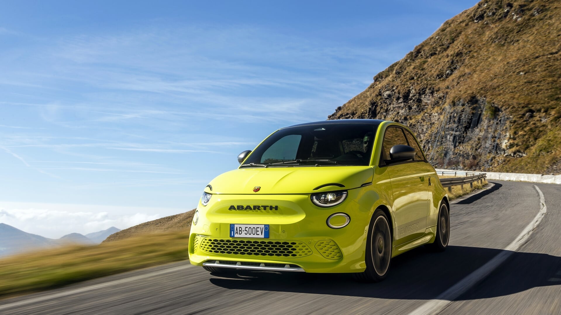 De eerste elektrische Abarth. (Foto: Abarth)