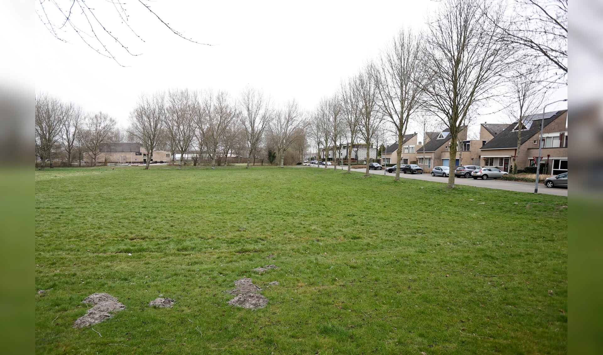 Het veld aan de Youri Egorovweg (Archieffoto: Fred Rotgans)