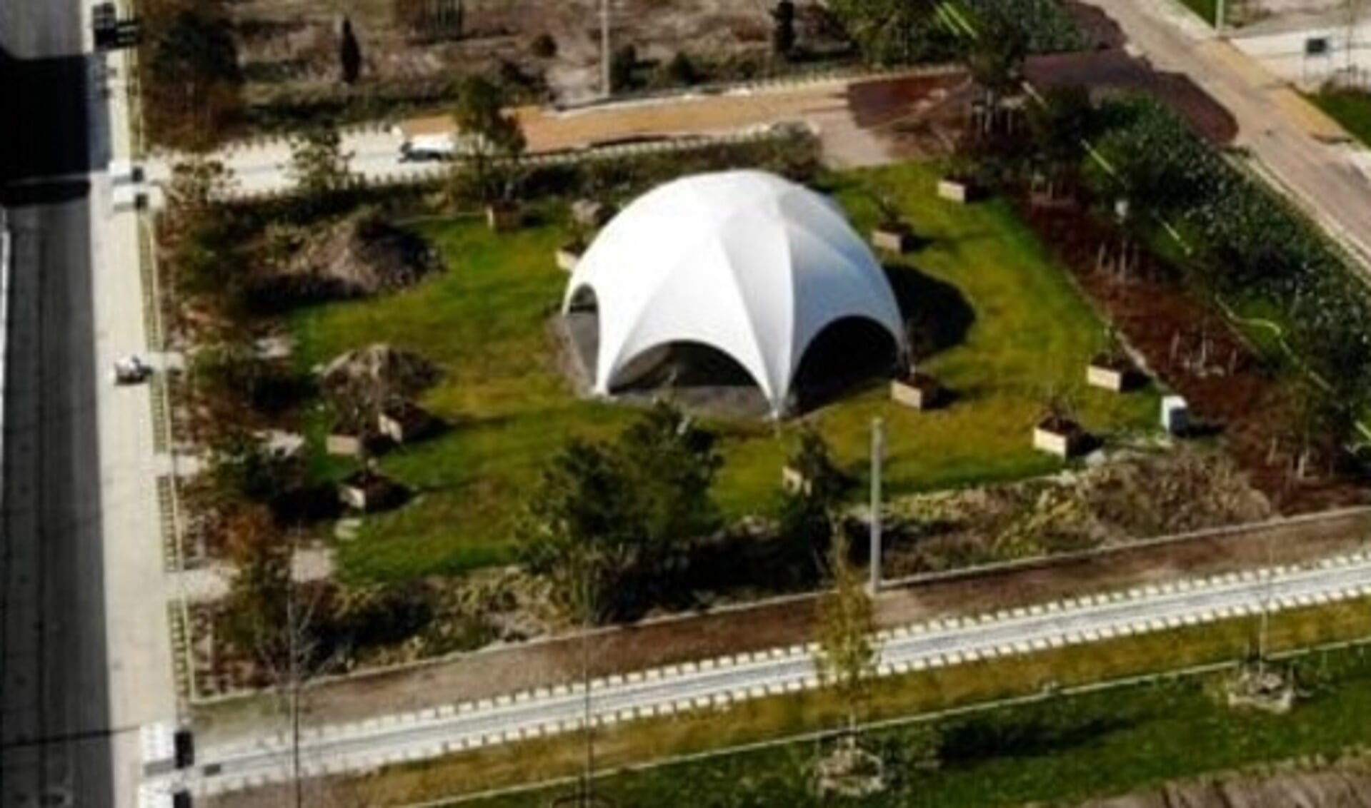 Kavel Fruithal Smits op Floriade terrein (Foto: aangeleverd)