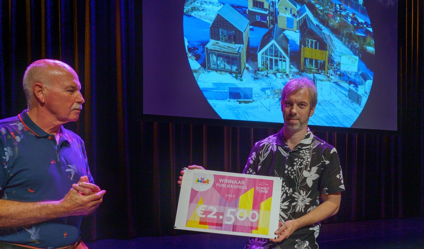 Het project Wiki House won de Publieksprijs. (Foto: Geert van der Wijk)