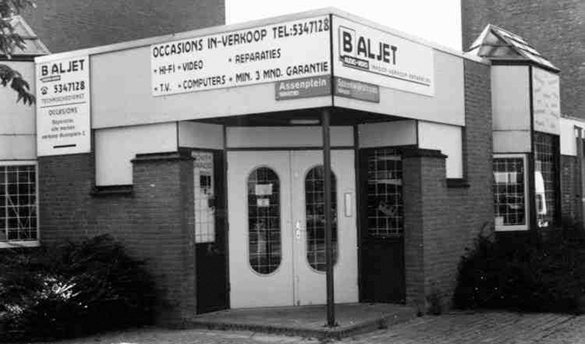 Het eerste pand van Gerry Baljet aan het Assenplein in Stedenwijk Noord (Foto: aangeleverd)