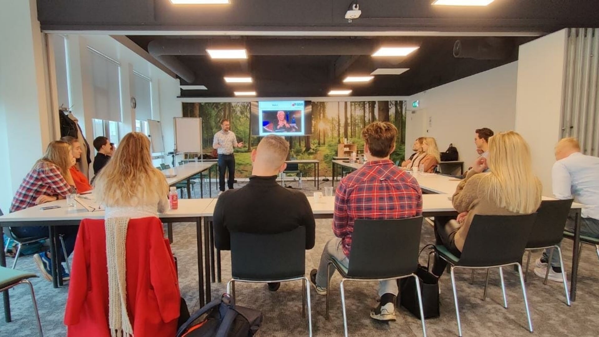 Andrew Taylor tijdens een eerdere sessie (Foto: aangeleverd)