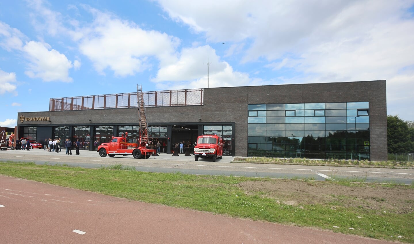 De nieuwe brandweerkazerne in Poort (Foto: Fred Rotgans)
