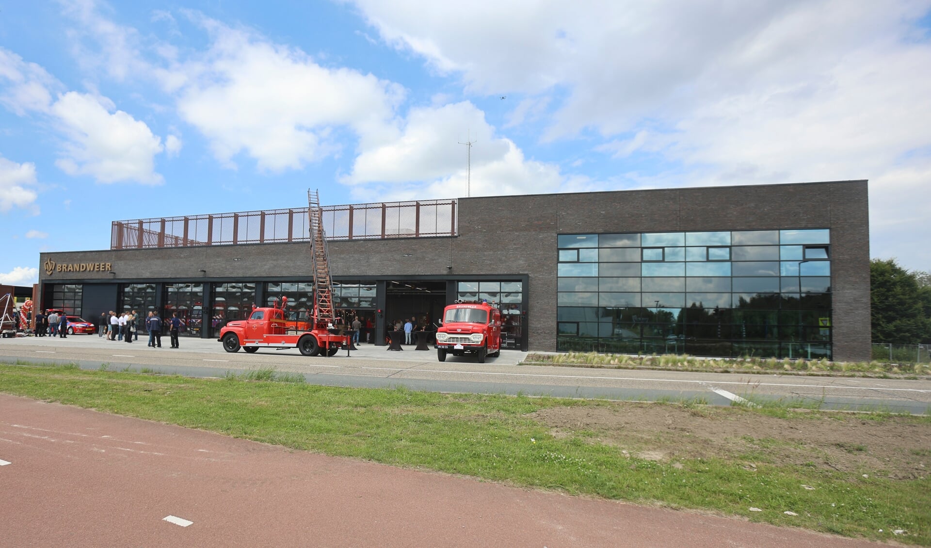 De nieuwe brandweerkazerne in Poort (Foto: Fred Rotgans)
