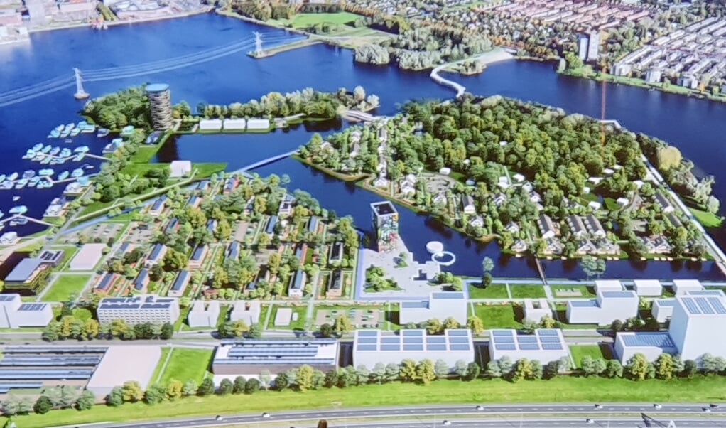 De Floriadewijk Hortus zoals projectontwikkelaar Weerwater CV die wil ontwikkelen. (Foto: aangeleverd)