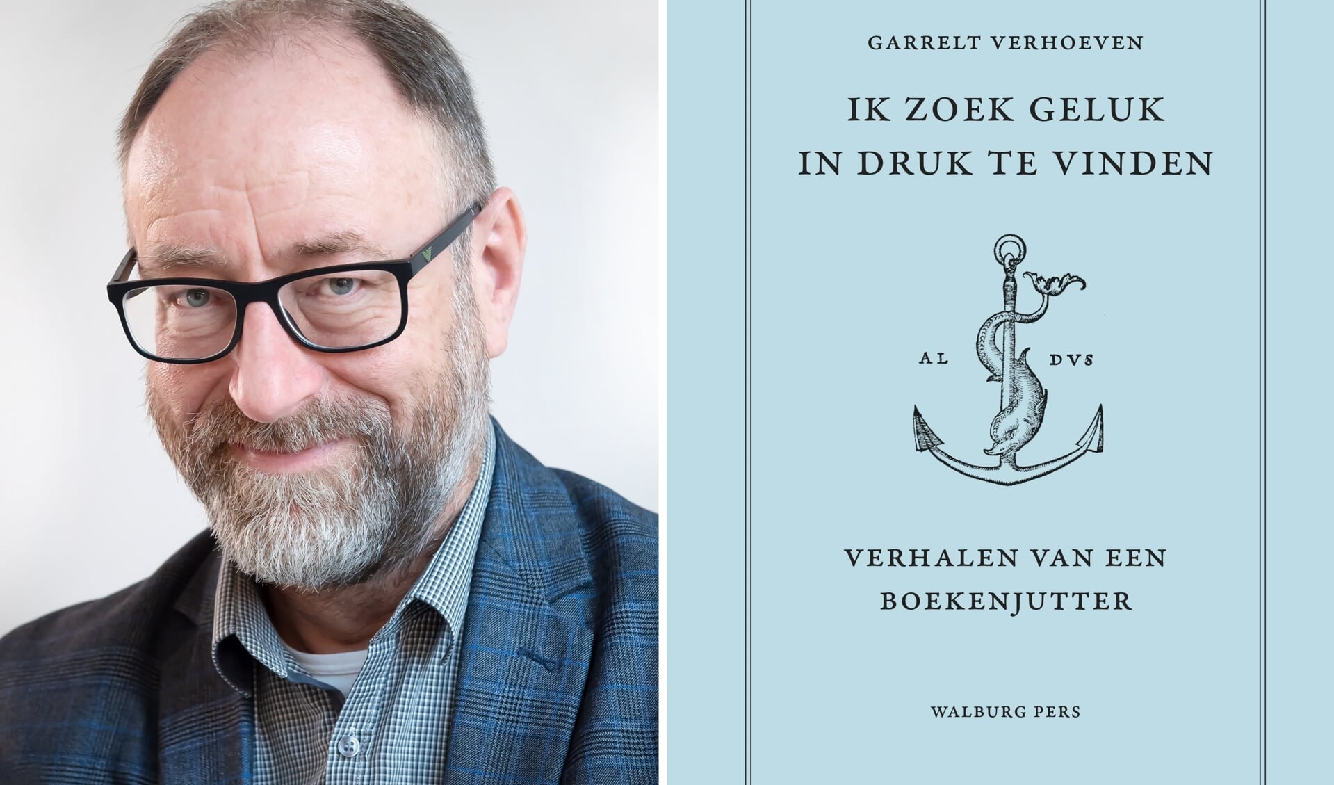 Garrelt Verhoeven (Foto: Monique Kooijmans) presenteert deze week zijn nieuwe boek.