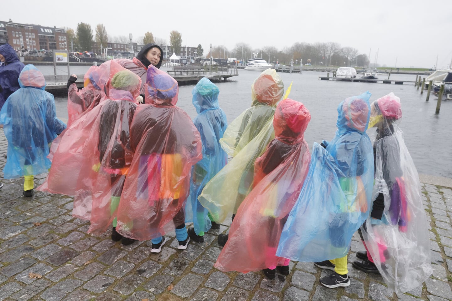 Sinterklaas in Almere Haven. (Foto: Fred Rotgans)