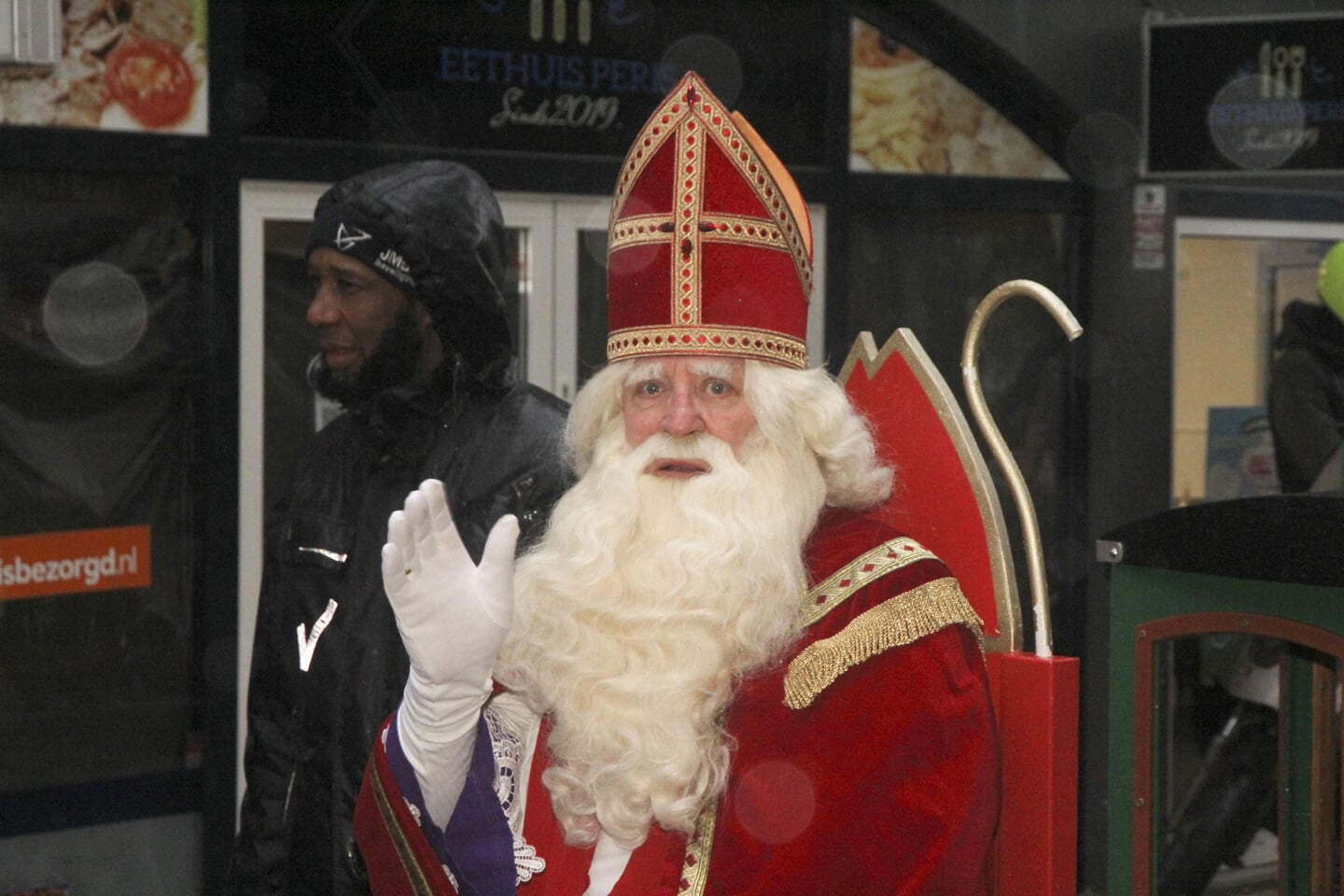 Sintparade in Almere Centrum. (Foto: Fred Rotgans)