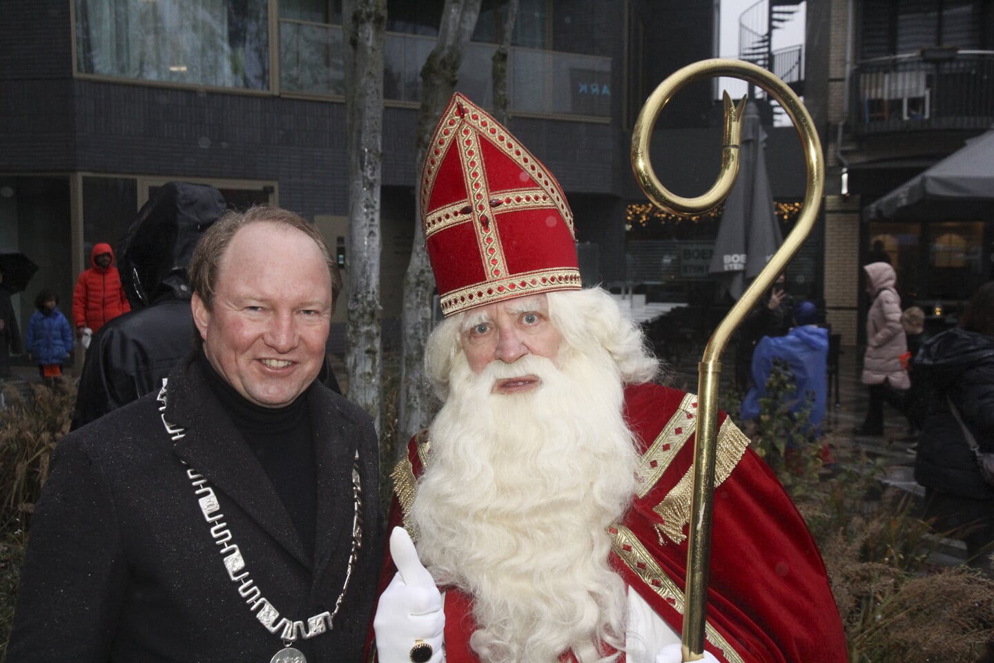 Sintparade in Almere Centrum. (Foto: Fred Rotgans)