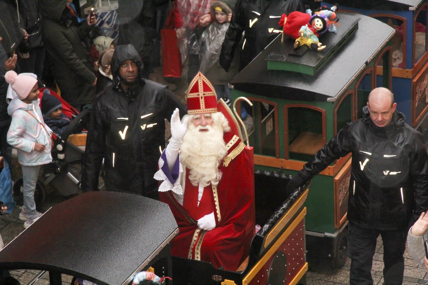 Sintparade in Almere Centrum. (Foto: Fred Rotgans)
