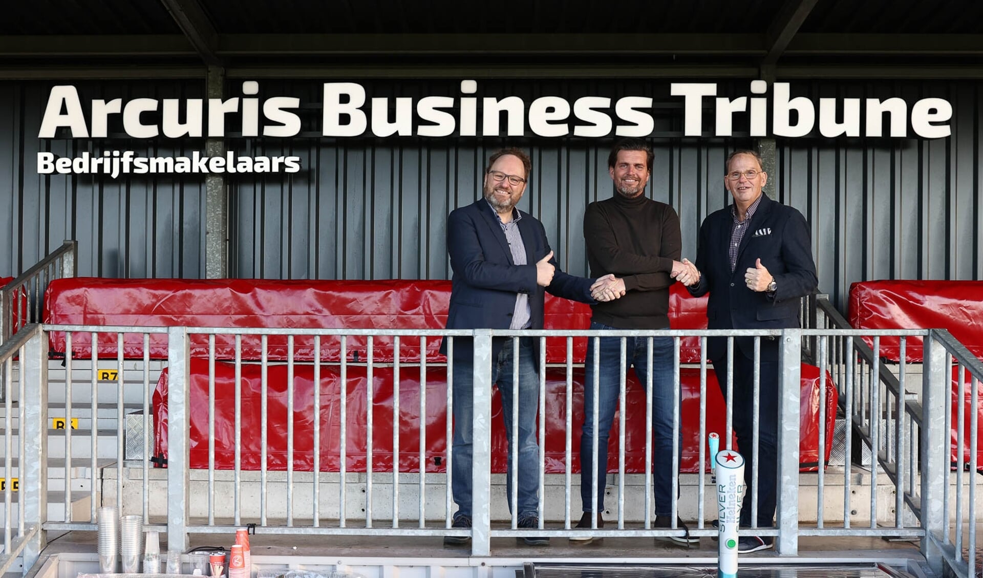 Arcuris Bedrijfsmakelaars naamgever nieuwe businesstribune Almere City FC
