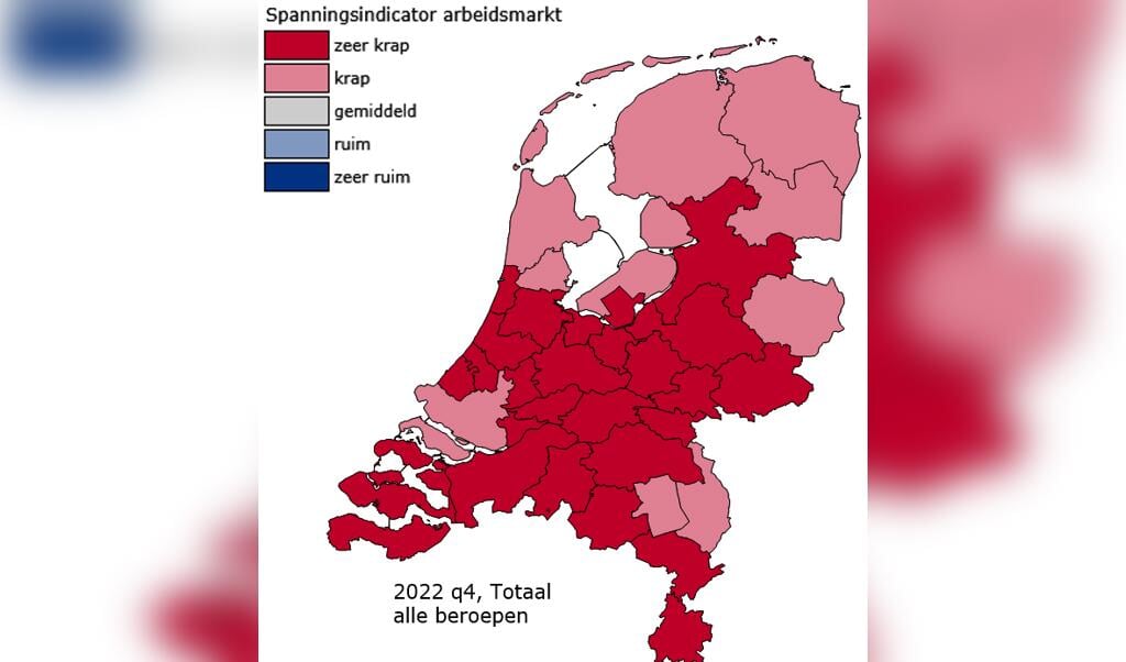 Spanningsindicator arbeidsmarkt Nederland (Foto: aangeleverd)