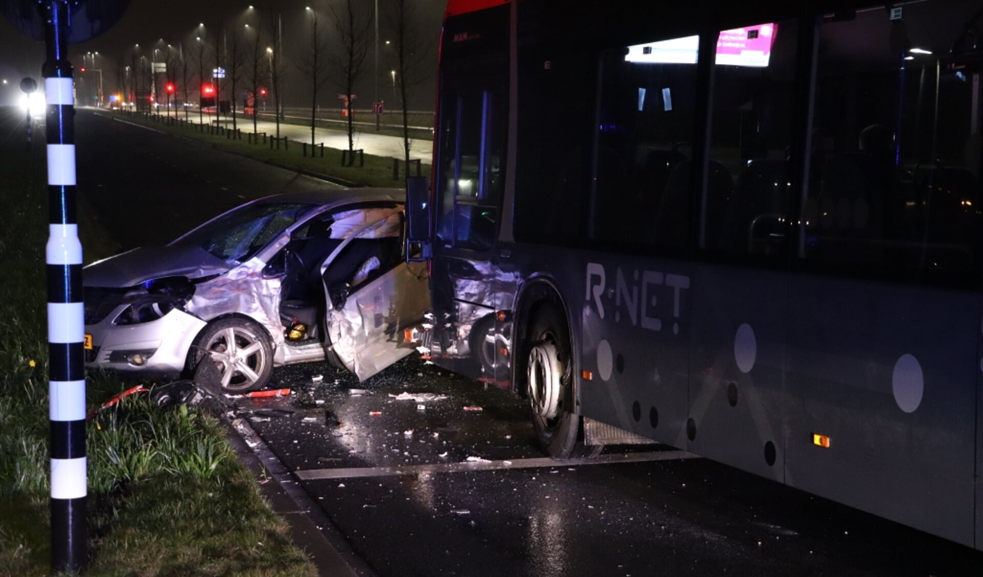 Het ongeval gebeurde nabij 't Oor. (Foto: HV Almere)