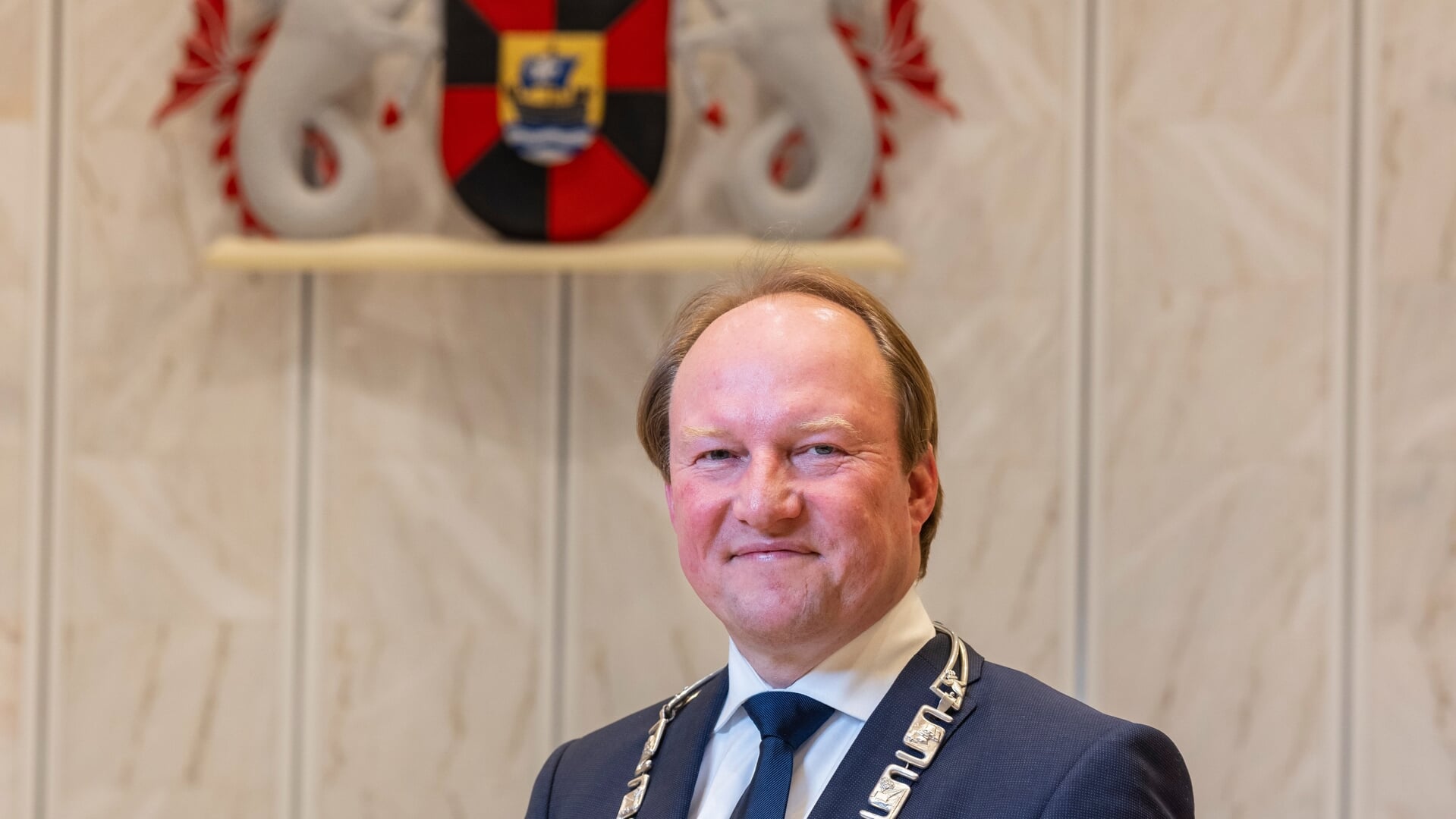 Burgemeester Hein van der Loo (Foto: Maarten Feenstra)