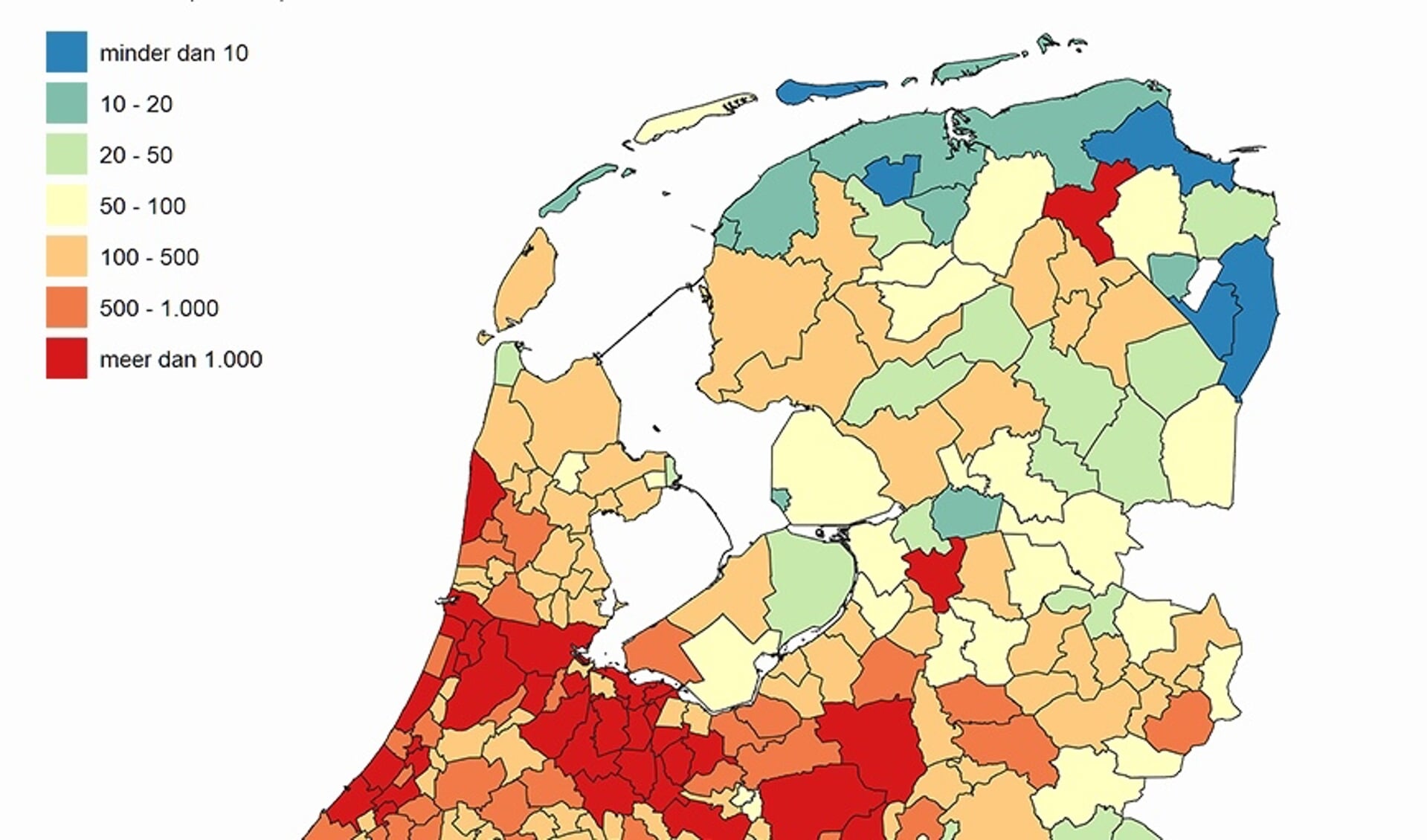 De duurste huizen van Flevoland staan in Almere (Foto: CalCasa)